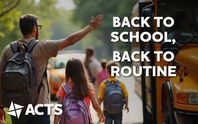 Back-to-School, Back to Routine